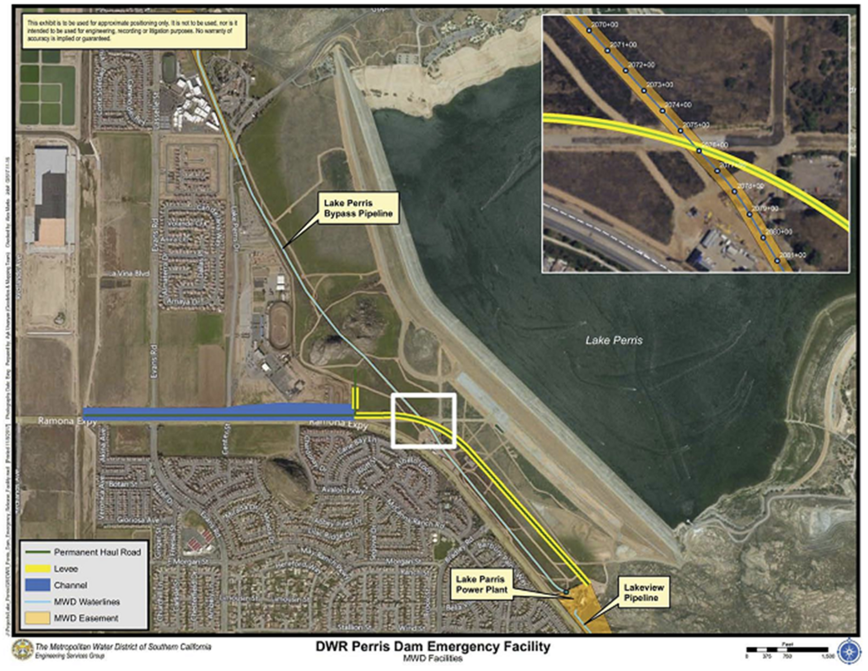 Perris Dam Bypass Pipeline Reinforcement Project / CellCrete Corporation